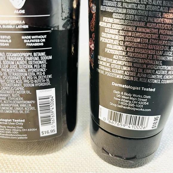 Bath & Body Works A Toast to You Body Wash & Cream Set - Picture 3 of 3